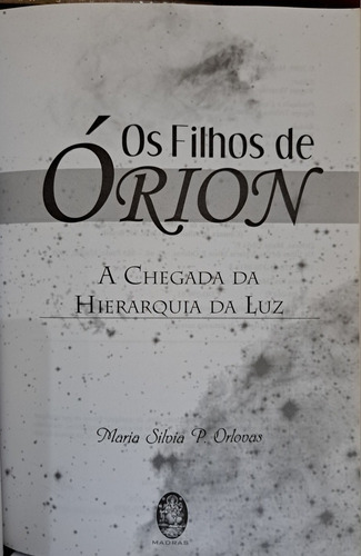 Os Filhos De Orion 2009 (Usado)