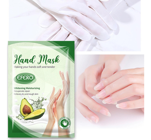 Máscara Facial Para Mãos, Luvas Hidratantes Leves Para Clare