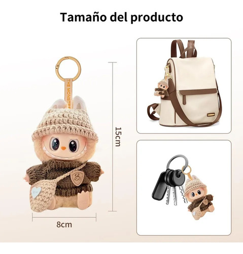 Ch Akasenko Labubu Accesorios, Labubus Ropa, Labubu Conjunto