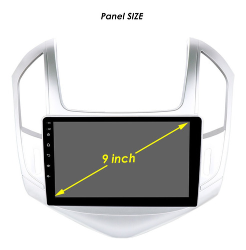 Radio Multimedia Chevrolet Cruze Android Gps Wifi Camara