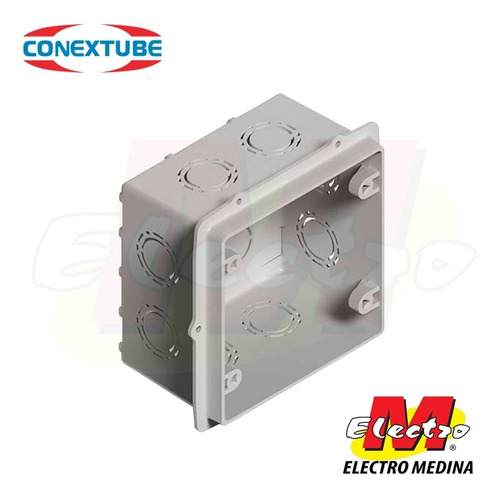 Caja Embutir Cuadrada 10x10 Pack 10 Conextube Electro Medina
