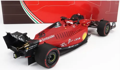 BBR 1/18 Ferrari F1 75 BAHRAIN GP 2022 Winner C.Leclerc