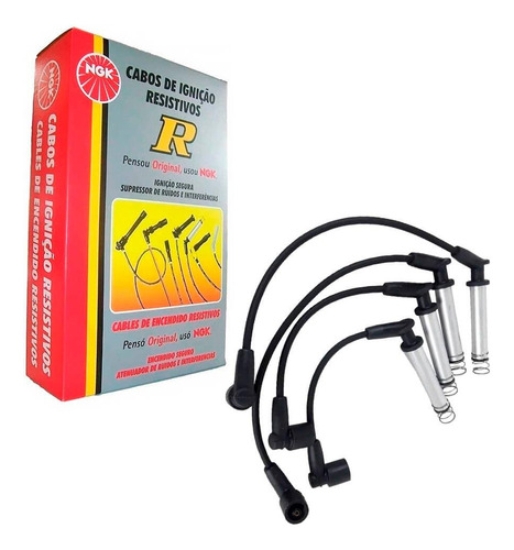 Jogo Cabo Vela Ignição Fiorino 1.4 8v Fire Evo 2010 A 2023