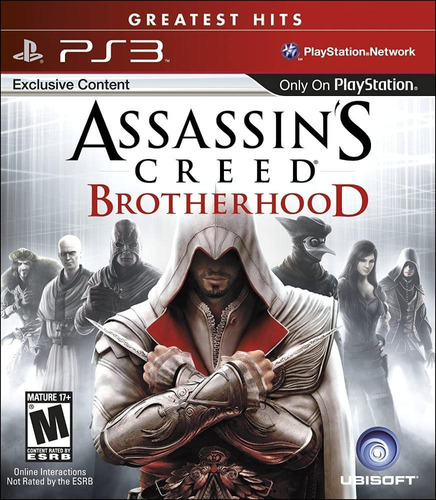 Jogo Assassin's Creed Brotherhood Ps3 Usado Mídia Física