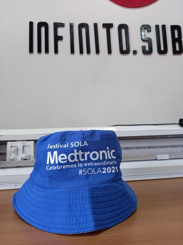 Imagen 5 de 6 de Gorro Personalizado Pescador Canchero Infinito.sublim
