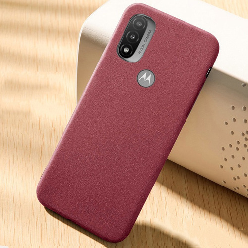 Funda For Motorola Moto E20 E40 E30 E32 Mate Color Sólido