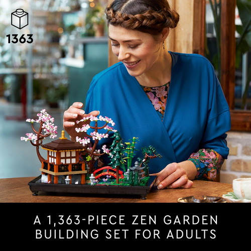 Set De Construcción Lego Icons Tranquil Garden 10315 Con Acc