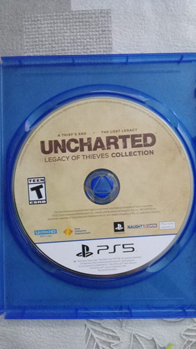 Uncharted Legado De Ladrones Coleccion Ps5 Original Fisico