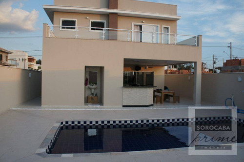 Imagem 18 de 30 de Sobrado Com 4 Dormitórios À Venda, 550 M² Por R$ 1.710.000 - Condomínio Colinas Do Sol - Sorocaba/sp, Em Frente Ao Paço Municipal. - So0012