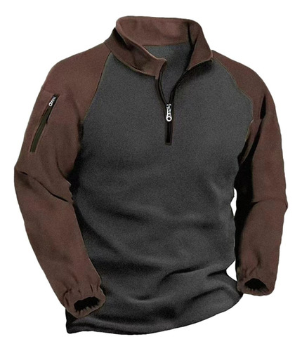 Jersey Táctico De Forro Polar, Cálido Para Otoño/invierno, D