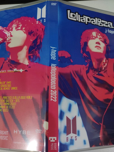 Dvd J-hope Bts - Lollapalooza (proof - Jack In The Box)
