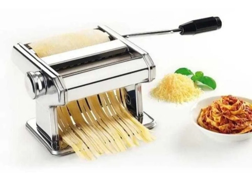 Máquina Portátil Para Hacer Pasta Fideos, Diseño Metálico 