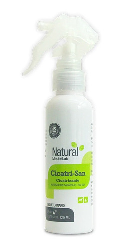 Imagen 1 de 1 de Mederilab Cicatrisan Spray 120 Ml Heridas Natural