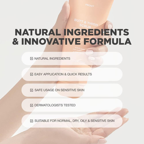 Lavado De GlĂșteos | Exfoliante Corporal Booty Scrub Para Acn
