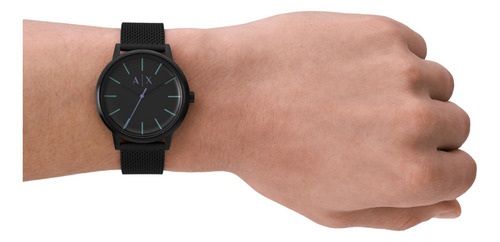 Reloj Armani Exchange Ax2760 De Acero Inoxidable Negro Para