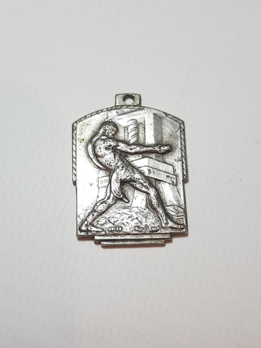 Antigua Medalla Sociedad Industroal Gráfica Rosario Ro 1265