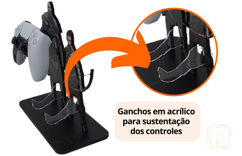 Suporte God Of War Ragnarök Para Controle Ps4 Ps5 Xbox