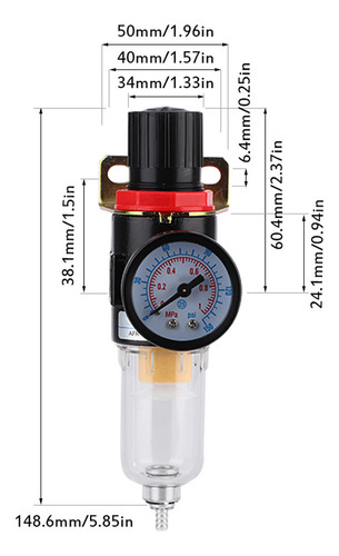 Separador De Água E Óleo Regulador De Filtro De Compressor 1