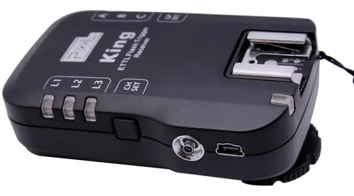 Radio Flash Transmissor + Receptor Canon Pixel King E-ttl