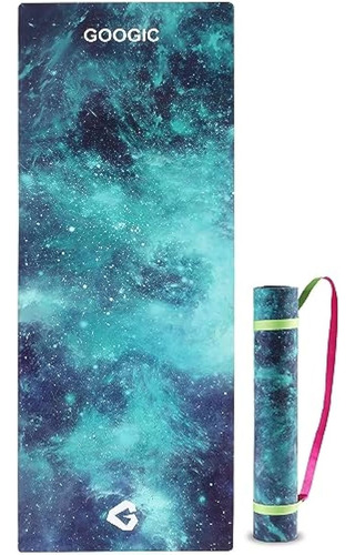 Googic Suede Rubber Yoga Mat, Non-slip Yoga Mat