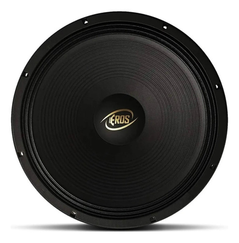 Alto Falante Eros E315lc Woofer 400w Rms 4 Ohms 315 Lc 315lc Cor Preto