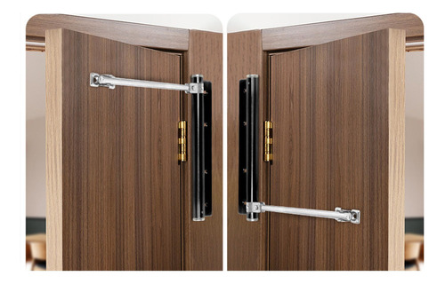 Fechadura De Porta Automática, Mola De Porta, Preto