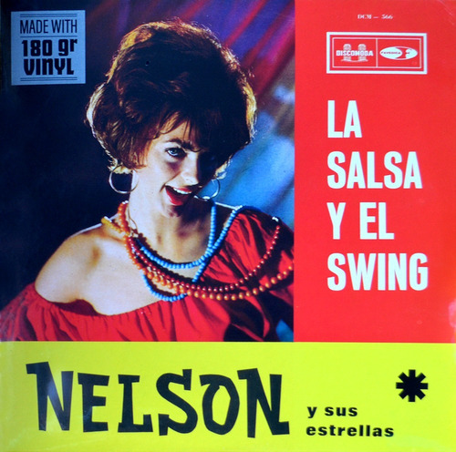 Disco Lp Nelson Y Sus Estrellas - La Salsa Y El Swing-nuevo
