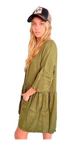 Imagen 2 de 8 de Vestido Nataly New Verde
