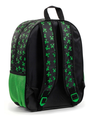 Imagem 6 de 7 de Kit Mochila Minecraft 60539 + Estojo +garrafinha