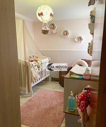 Imagem 5 de 20 de Cobertura Com 3 Dormitórios À Venda, 164 M² Por R$ 775.000,00 - Parque Das Nações - Santo André/sp - Co0141