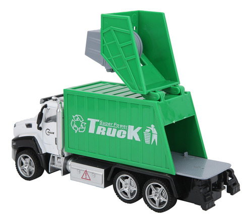Camión De Basura Modelo American Sanitation 1:42 Alloy Pull