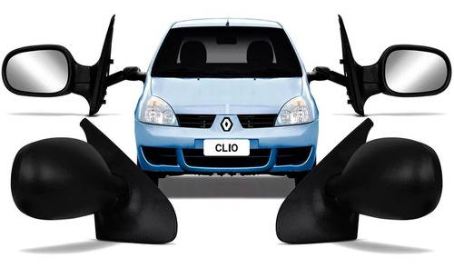 Juego Espejos Renault Clio 2 2001 2002 2003 2004 2005 2006