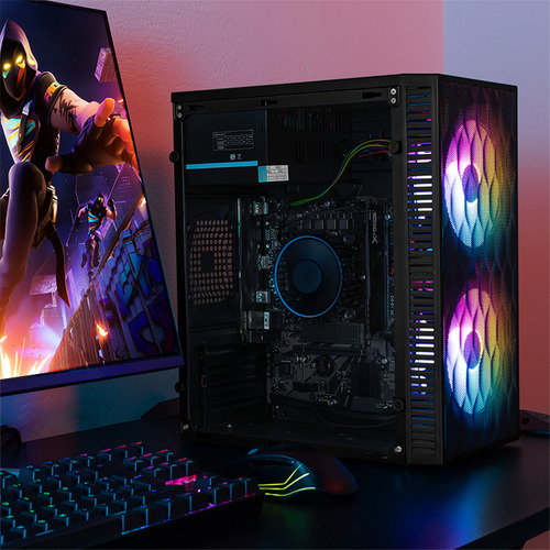 Xtreme Pc Core I5 12400 16gb Ssd 1tb Monitor 23.8 Curvo Fuji