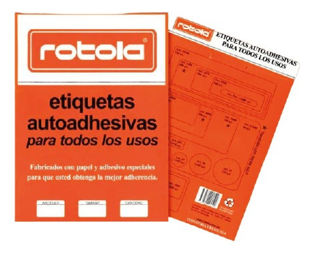 Etiqueta Manual 35x100mm Rotola 35100