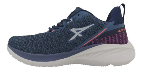 Imagen 2 de 7 de Zapatillas Athix Running Mujer Soma Azul Marino Cli