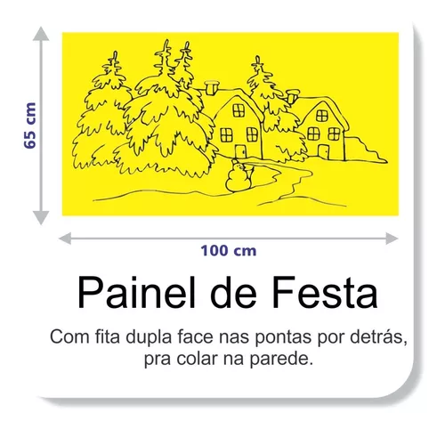 Painel Lona Dinossauro Super Fofo Cute Festa Filho Infantil