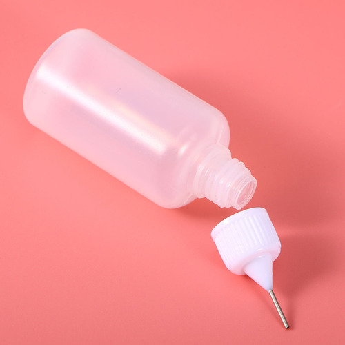 Aplicador De Botellas De Pegamento Con Punta De Aguja, 10 Un