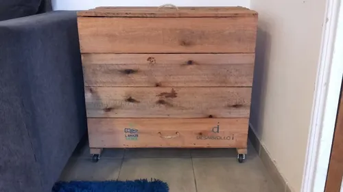 Compostera De Residuos Orgánicos De Madera Con Rueditas | MercadoLibre