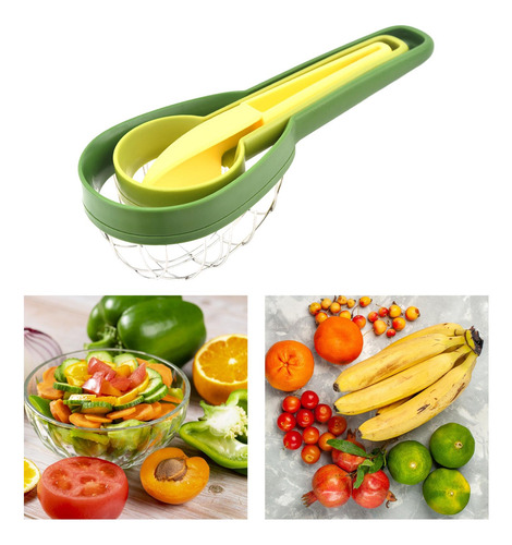 Juego De Cuchillos Para Tallar Frutas 3 En 1, Utilidad Diy,