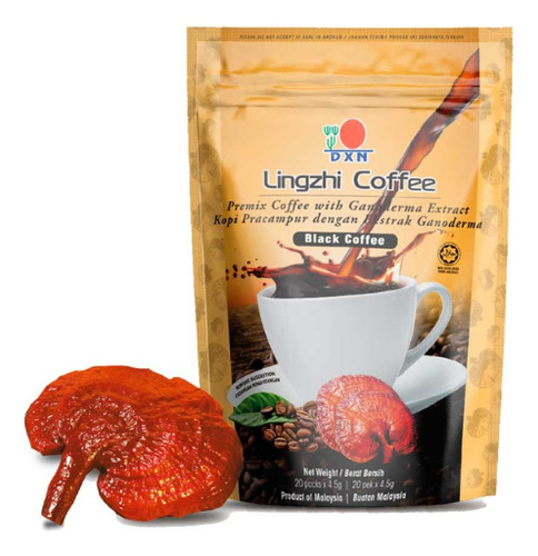 Cafe Negrito 2 En 1 Con Ganoderma 20 Sobres (incluye Envío)