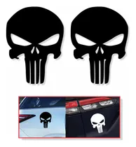 Comprar Calcos Stickers Auto Moto Netbook Punisher Calavera Vinilo