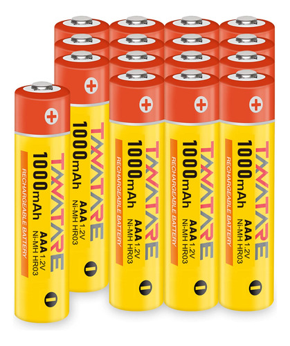Tanatare Baterias Recargables Aaa (16 Unidades) 1000mah Nimh