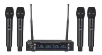 Comprar Sistema sem fio profissional Bomge 460U 4 Handheld Dynamic UHF, cor preta