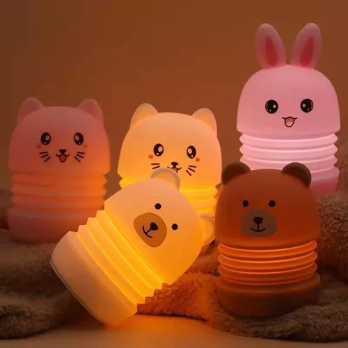 Yukojur Luz Nocturna Infantil, LED Lámpara Nocturna de Niños con
