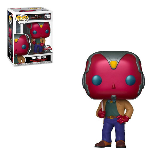 Funko Pop Marvel Wandavision 718 70s Vision