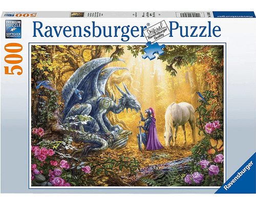 Rompecabezas Ravensburger 500 Pzas Susurro Del Dragón