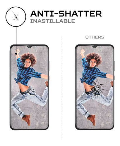 Protector De Pantalla Antishock Hisense Infinity H40 Rock
