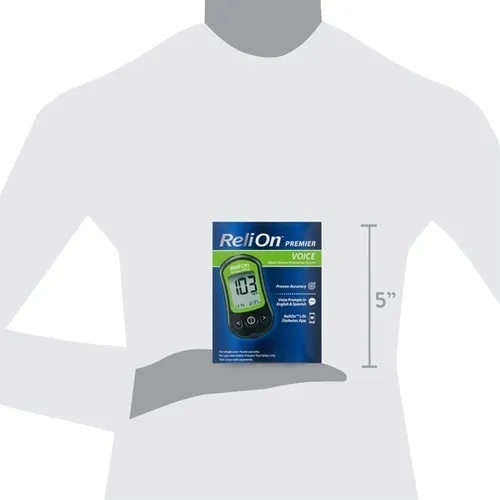 Medidor De Glucosa En La Sangre Relion Premier Voice en venta en