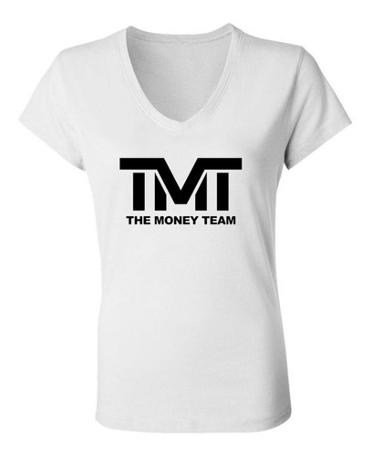 Remera Mujer Escote V - The Money Team - Tmt