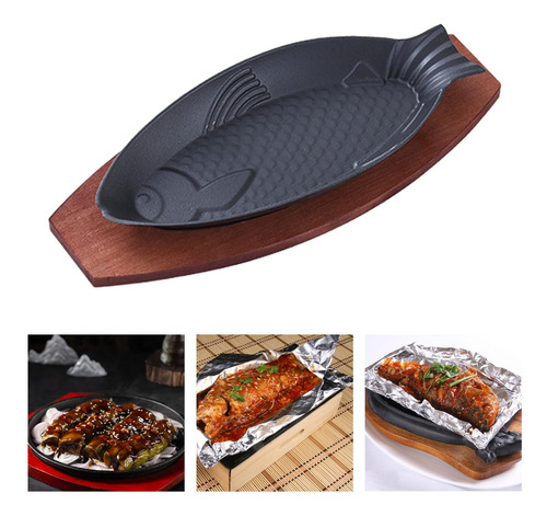 Bife Fritar Placa Escaldante Conjunto De Placa De Bife Em C